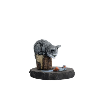 котенок на рыбалке росп