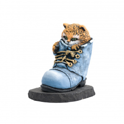 котенок в ботинке роспись