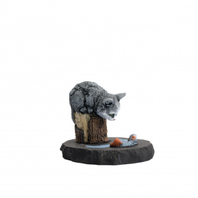 котенок на рыбалке росп