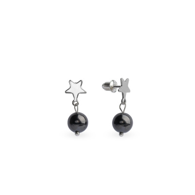 серьги звездное небо