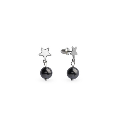 серьги звездное небо