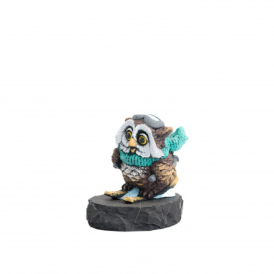 сова на лыжах росп