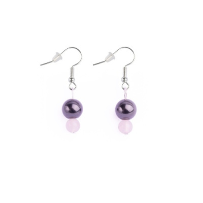 серьги розовый закат2