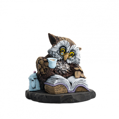 сова с книгой росп